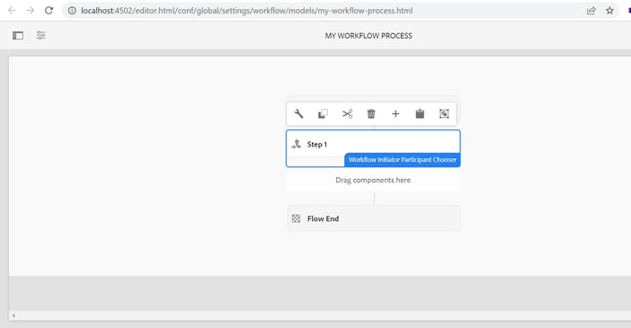 Custom Dynamic Participant Step Workflow