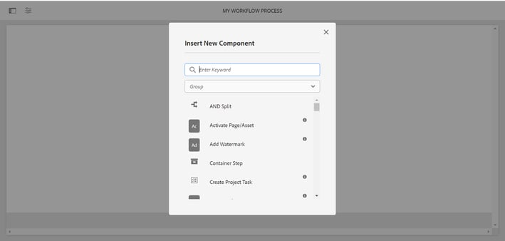 Custom Dynamic Participant Step Workflow