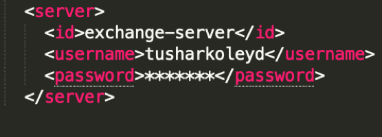 Maven settings.xml