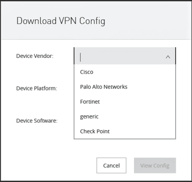 VPN Config Cloudhub
