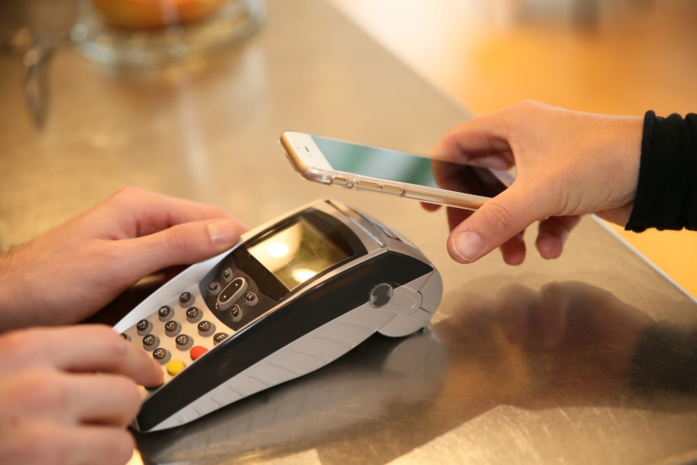Payment transaction with smartphone-1