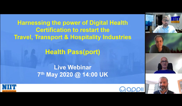 Harnessing the Power of Digital Health Certification to Restart the Travel, Transport & Hospitality Industries