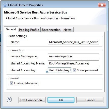 Integration of Mule ESB with Microsoft Azure, Microsoft Azure Service Bus