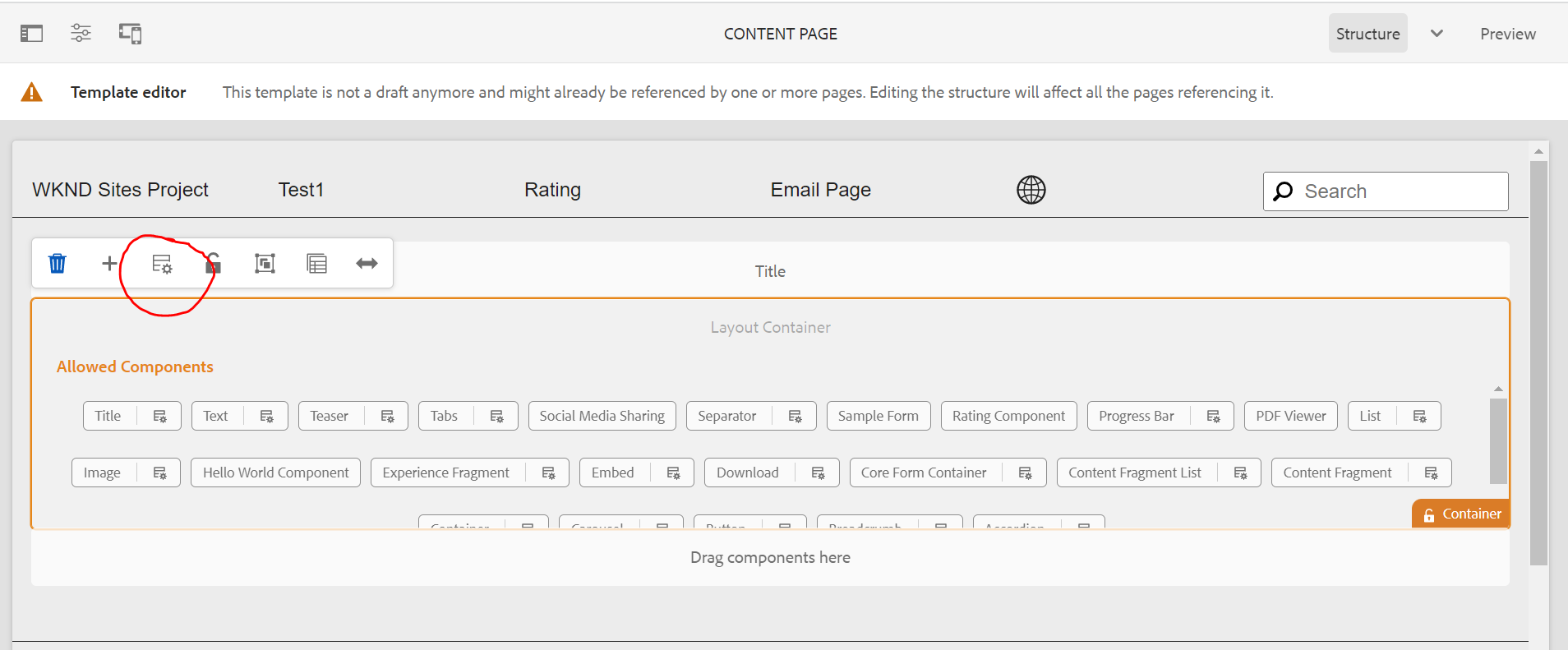 AEM Custom Rating Component